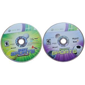 Xbox 360 Kinect Sports Season 1 and 2 Bundle DISC ONLY